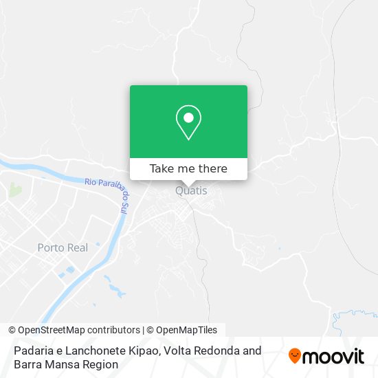 Padaria e Lanchonete Kipao map
