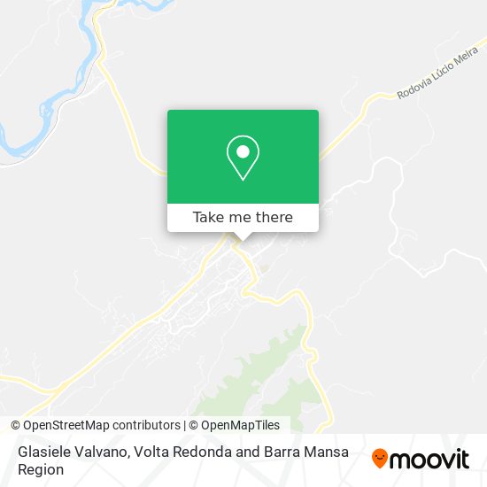 Glasiele Valvano map