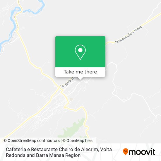 Cafeteria e Restaurante Cheiro de Alecrim map