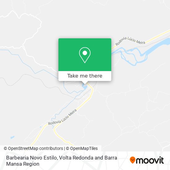 Barbearia Novo Estilo map