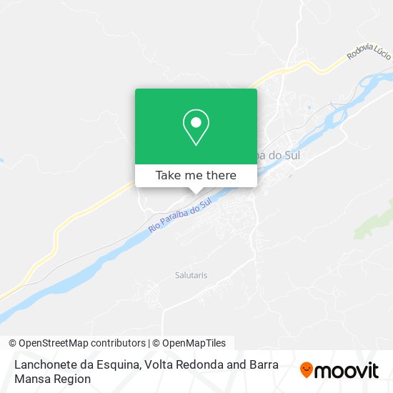 Lanchonete da Esquina map