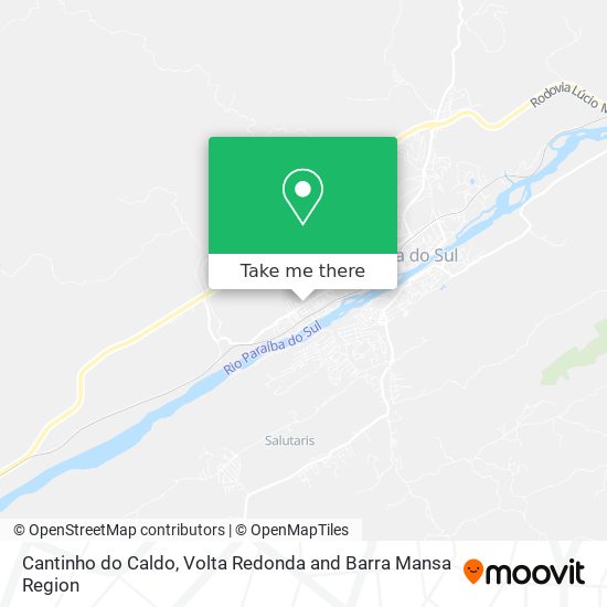 Cantinho do Caldo map