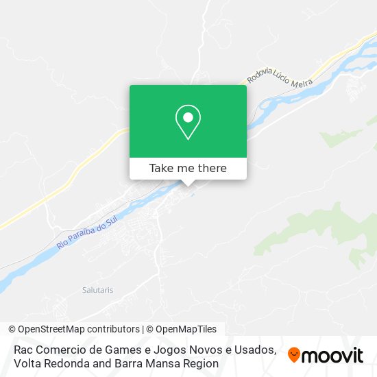 Rac Comercio de Games e Jogos Novos e Usados map