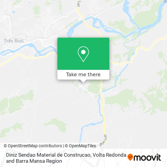 Diniz Sendao Material de Construcao map
