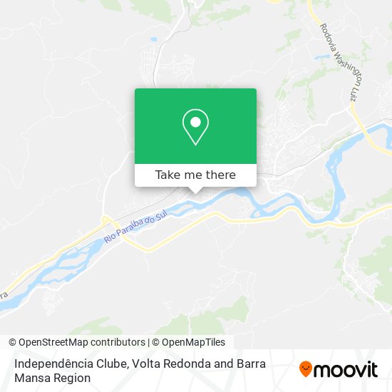 Independência Clube map