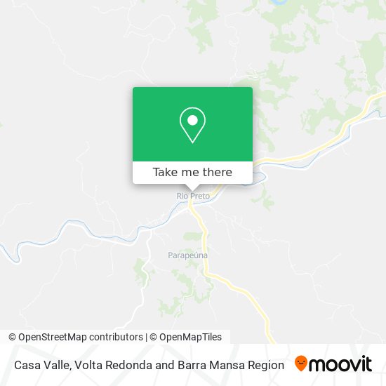 Casa Valle map