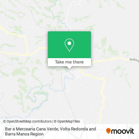 Bar e Mercearia Cana Verde map