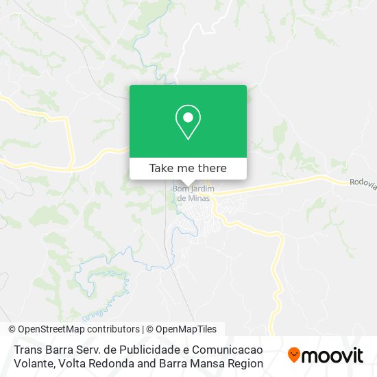 Trans Barra Serv. de Publicidade e Comunicacao Volante map