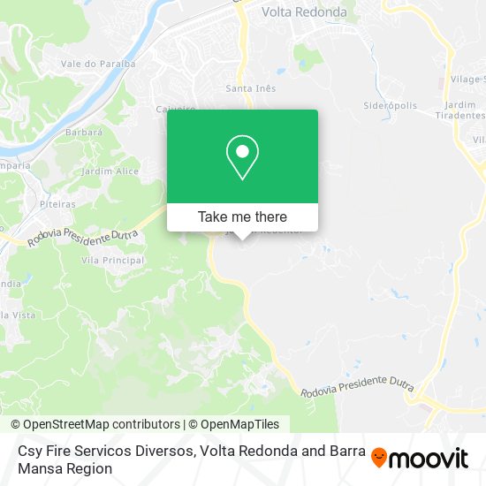 Csy Fire Servicos Diversos map