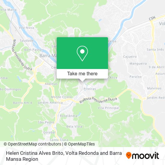 Helen Cristina Alves Brito map