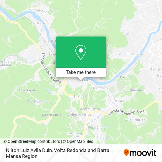 Nilton Luiz Avila Duin map