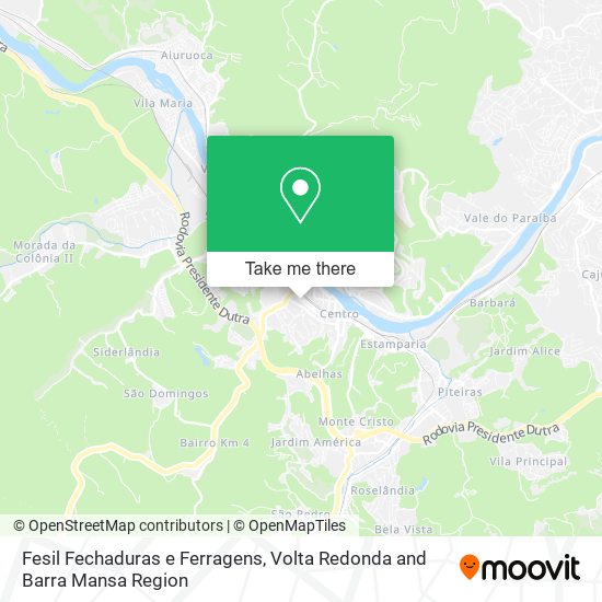 Mapa Fesil Fechaduras e Ferragens