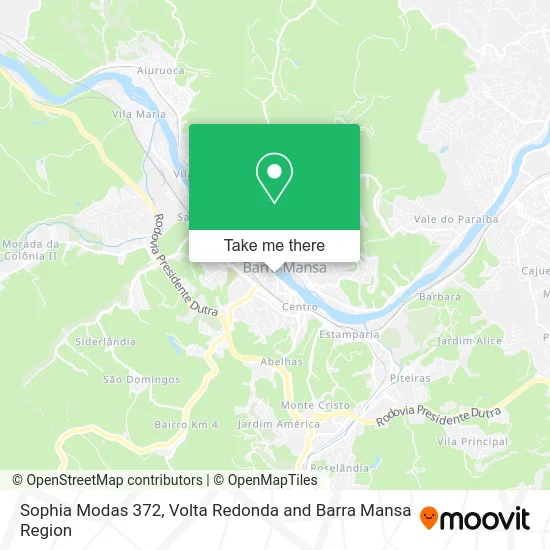 Sophia Modas 372 map