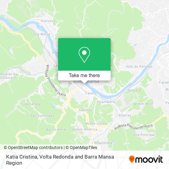 Katia Cristina map