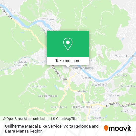 Guilherme Marcal Bike Service map