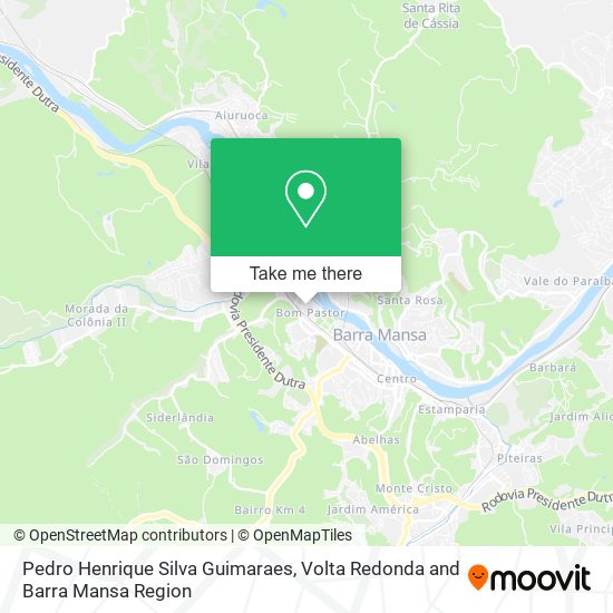 Pedro Henrique Silva Guimaraes map