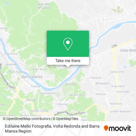 Edilaine Mello Fotografia map