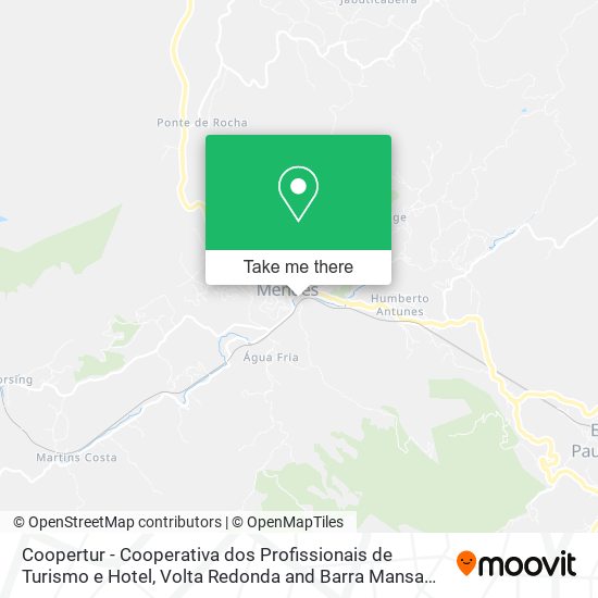 Coopertur - Cooperativa dos Profissionais de Turismo e Hotel map