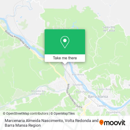 Marcenaria Almeida Nascimento map