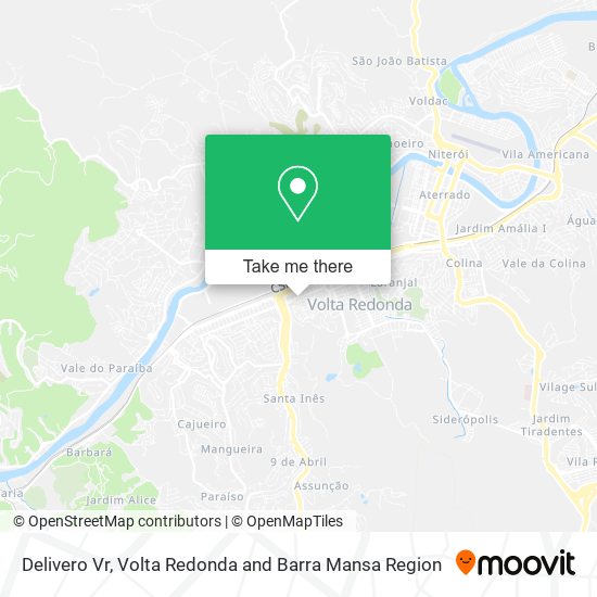 Delivero Vr map