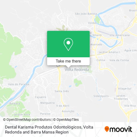 Dental Karisma Produtos Odontológicos map