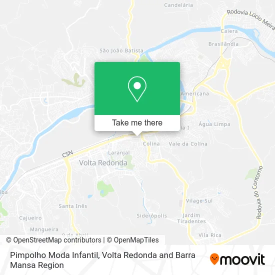 Pimpolho Moda Infantil map