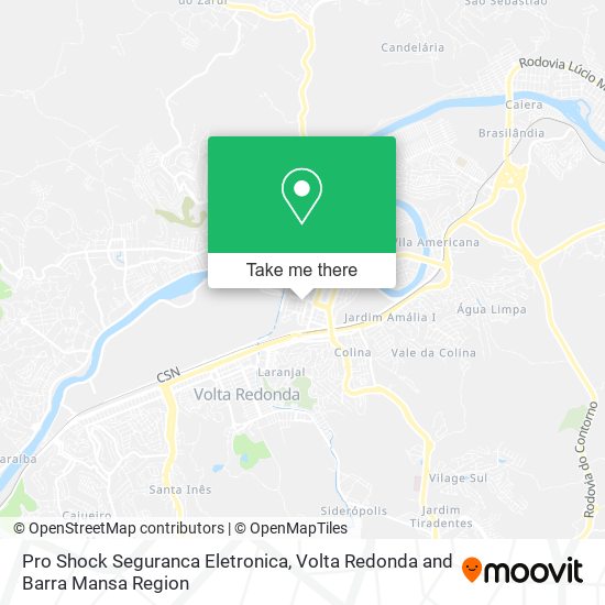 Mapa Pro Shock Seguranca Eletronica