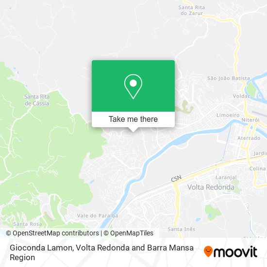 Gioconda Lamon map