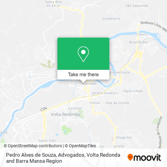 Mapa Pedro Alves de Souza, Advogados