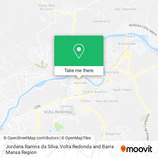 Jordana Ramos da Silva map