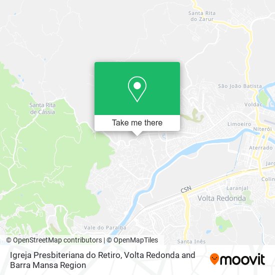 Igreja Presbiteriana do Retiro map