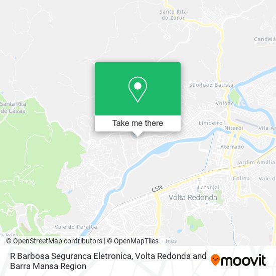 Mapa R Barbosa Seguranca Eletronica