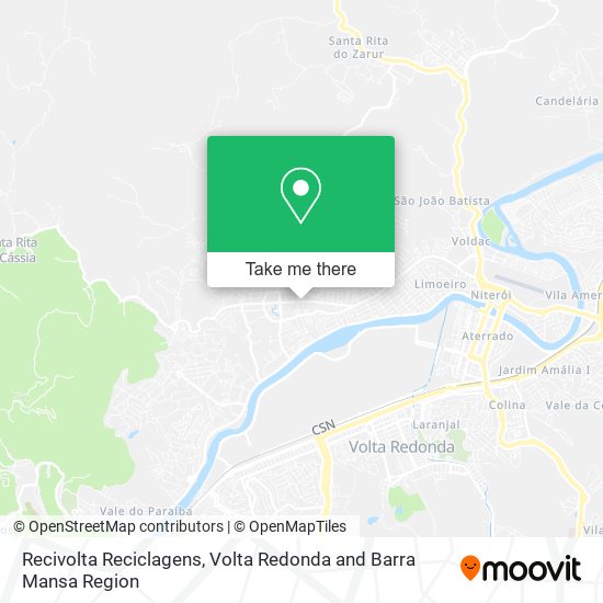 Recivolta Reciclagens map