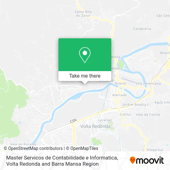 Master Servicos de Contabilidade e Informatica map