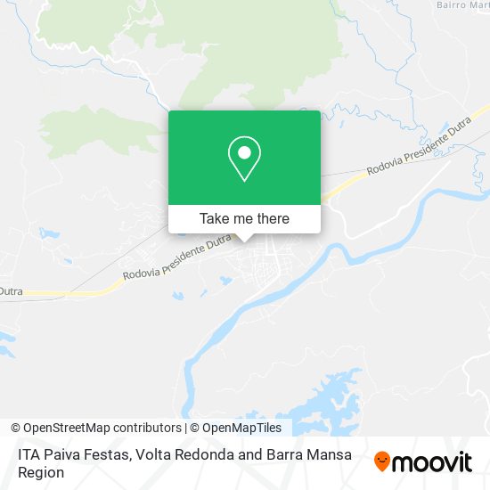 ITA Paiva Festas map