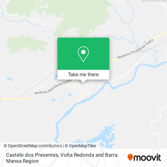 Castelo dos Presentes map