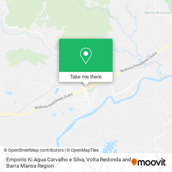 Emporio Ki Agua Carvalho e Silva map