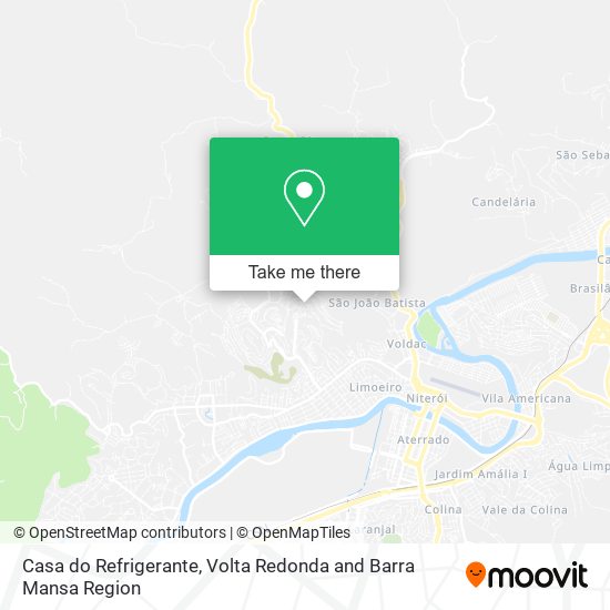 Casa do Refrigerante map