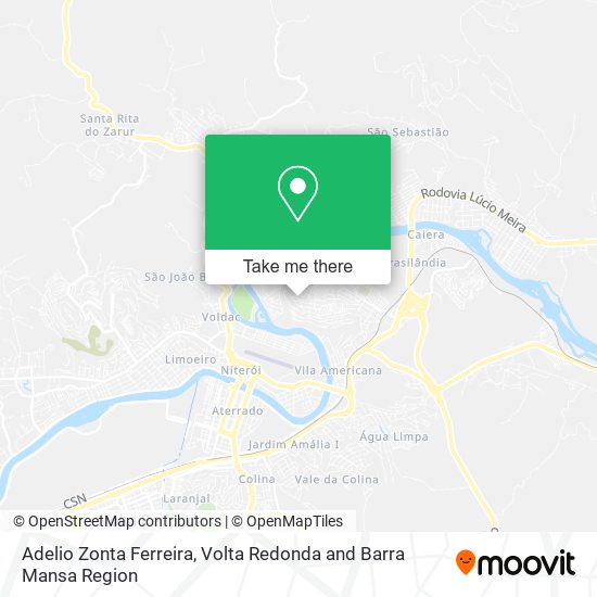 Mapa Adelio Zonta Ferreira