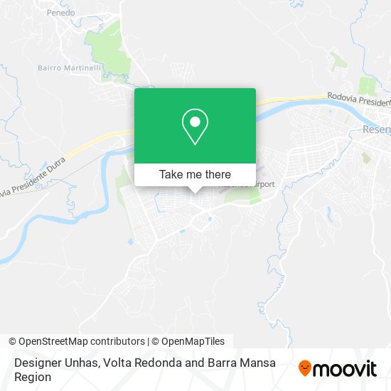 Designer Unhas map