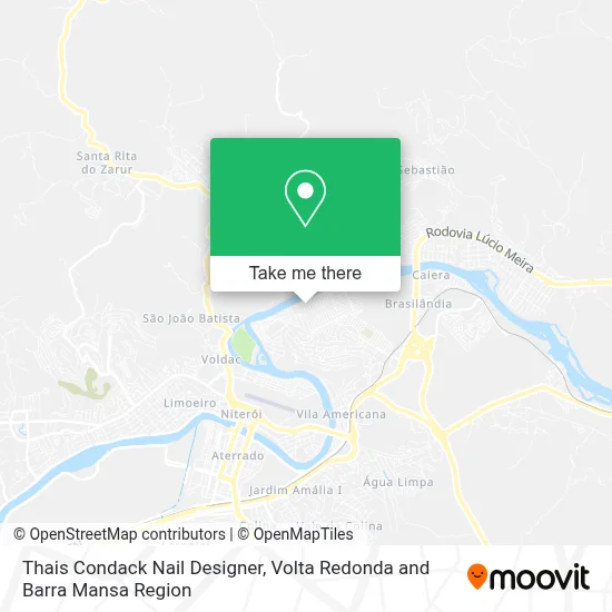 Thais Condack Nail Designer map