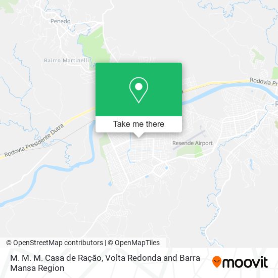 M. M. M. Casa de Ração map