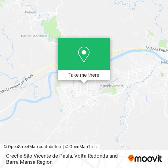 Creche São Vicente de Paula map