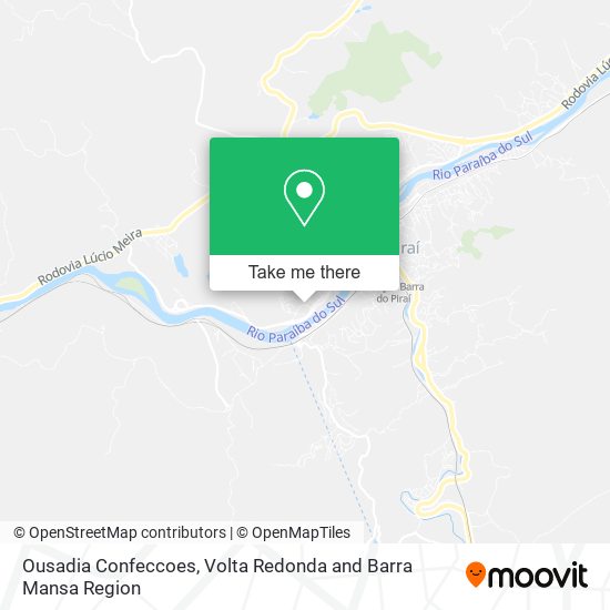 Ousadia Confeccoes map