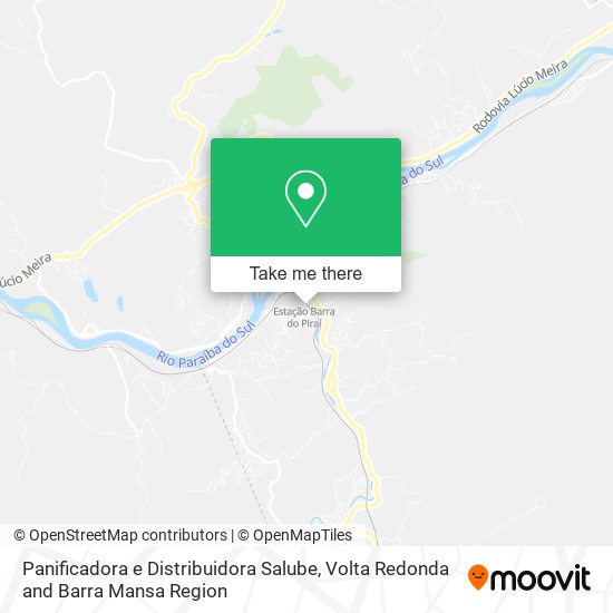 Panificadora e Distribuidora Salube map