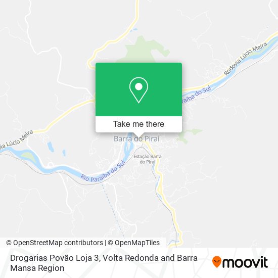 Drogarias Povão Loja 3 map
