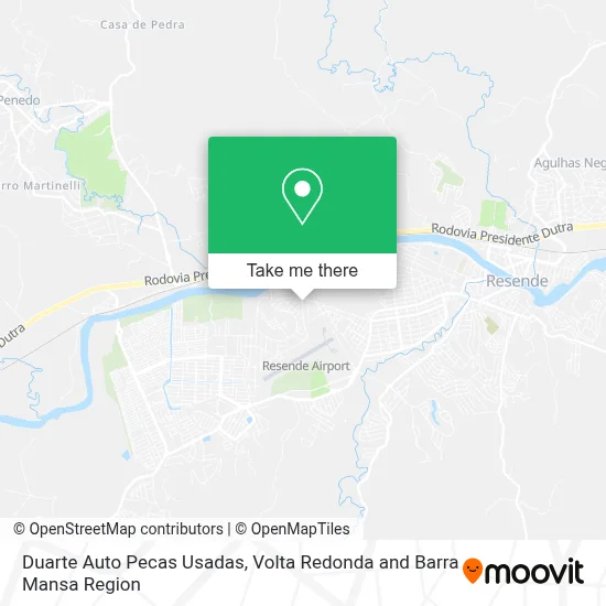 Duarte Auto Pecas Usadas map