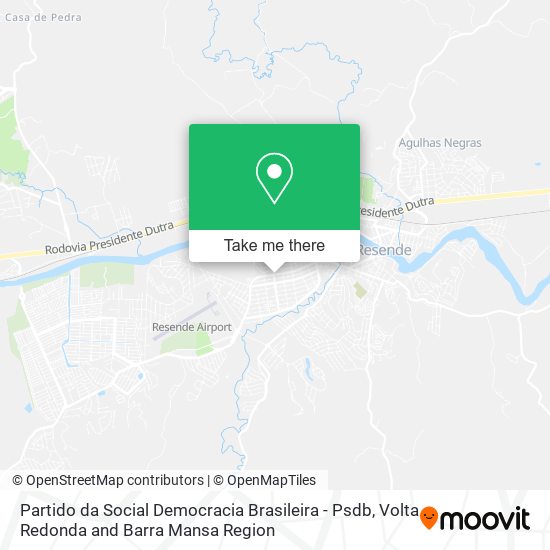 Partido da Social Democracia Brasileira - Psdb map