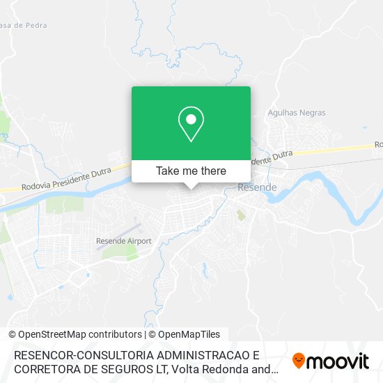 Mapa RESENCOR-CONSULTORIA ADMINISTRACAO E CORRETORA DE SEGUROS LT