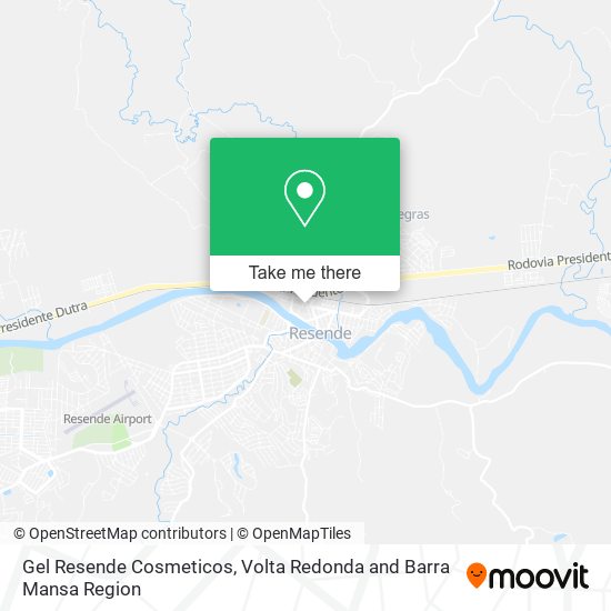 Gel Resende Cosmeticos map